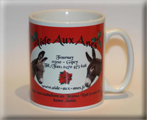 Aide Aux Anes - Ezelopvang - Kerst Mok